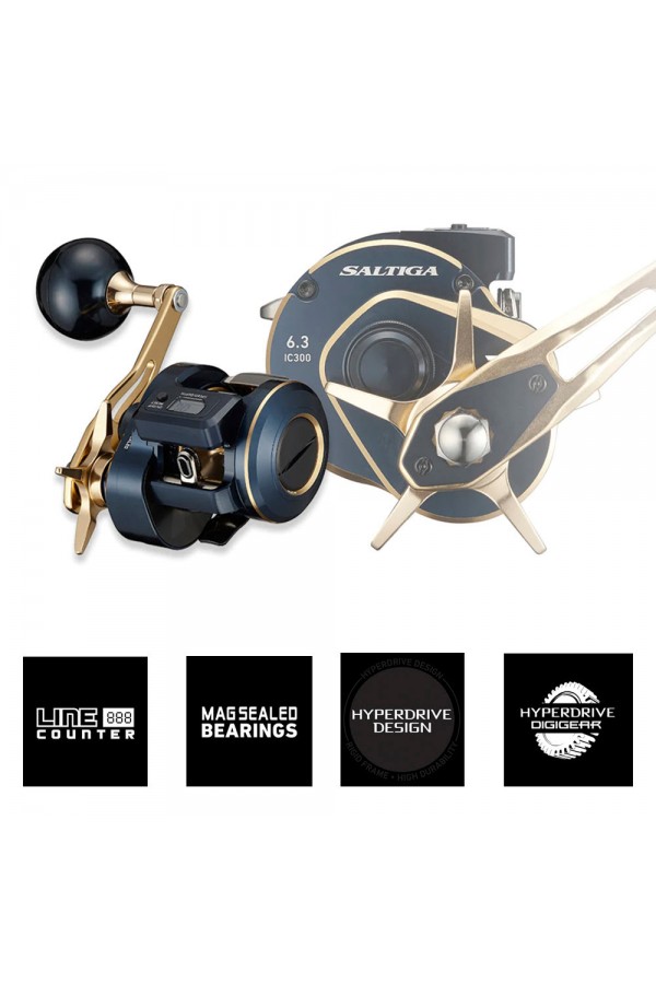 Daiwa 21 Saltiga IC 300 Çıkrık Makara (Sağ El) Daiwa 21 Saltiga IC 300 Çıkrık Makara (Sağ El)
