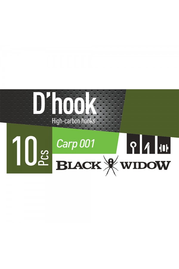 Daiwa Black Widow Carp 001 İğne (10 Adet) Daiwa Black Widow Carp 001 İğne (10 Adet)