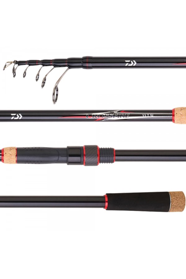 Daiwa Crossfire SL CF 3.30m 15-60gr Tele Kamış Daiwa Crossfire SL CF 3.30m 15-60gr Tele Kamış