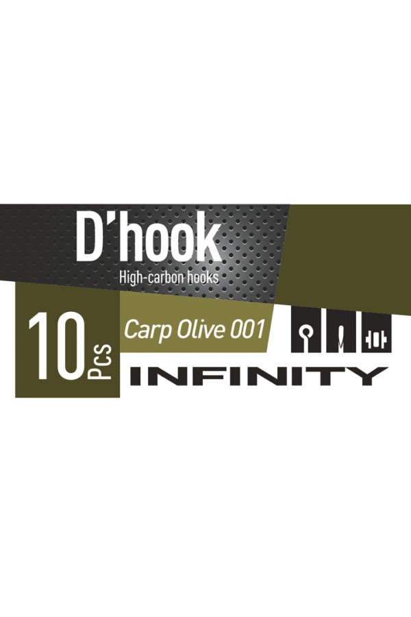 Daiwa Inf. Carp Olive 001 İğne (10 Adet) Daiwa Inf. Carp Olive 001 İğne (10 Adet)
