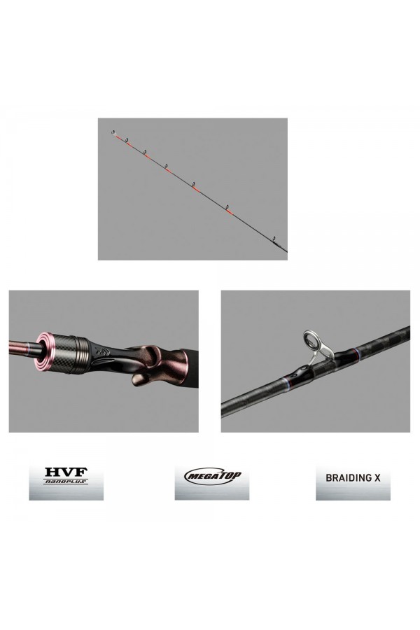 Daiwa New Kohga Tenya Game 2.06m 40-120gr 2P Kamış Daiwa New Kohga Tenya Game 2.06m 40-120gr 2P Kamış