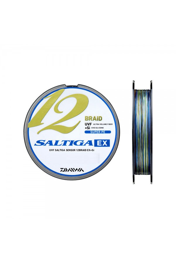 Daiwa Saltiga 12 Braid Multicolor İp Misina Daiwa Saltiga 12 Braid Multicolor İp Misina