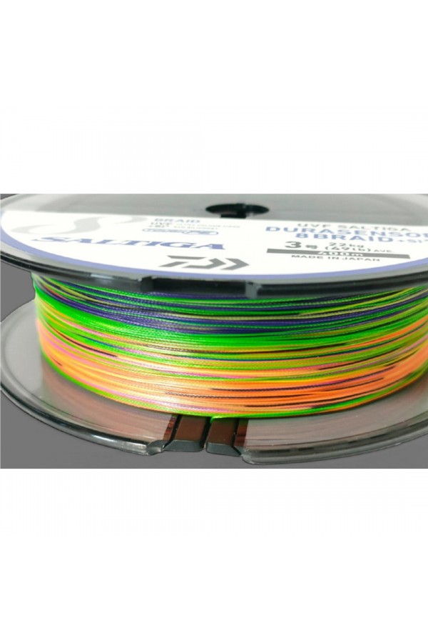 Daiwa Saltiga 8 Braid Dura 0,12mm 300m Multicolor İp Misina Daiwa Saltiga 8 Braid Dura 0,12mm 300m Multicolor İp Misina