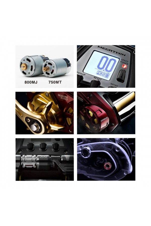 Daiwa Seaborg 800 MJ (AD) Elektrikli Çıkrık Makara Daiwa Seaborg 800 MJ (AD) Elektrikli Çıkrık Makara