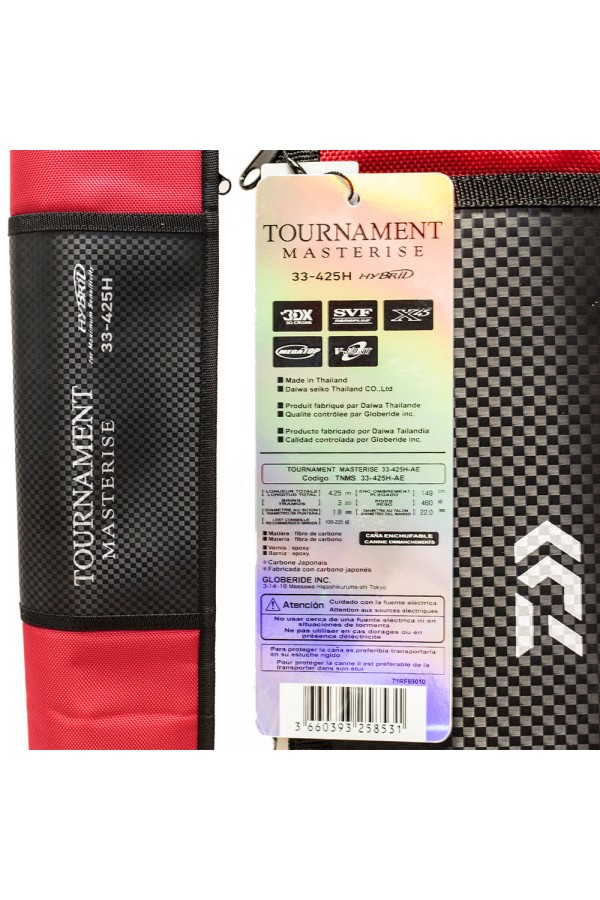 Daiwa Tournament Masterise 4.25m,100-225gr, 3p Surf Olta Kamışı Daiwa Tournament Masterise 4.25m,100-225gr, 3p Surf Olta Kamışı