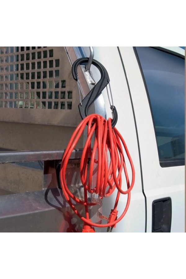 Nite-ize S-Biner Plastik size 10 Coyote/Blk Gate Nite-ize S-Biner Plastik size 10 Coyote/Blk Gate