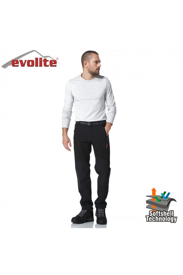 Evolite Bay Blackhole Softshell Pantolon