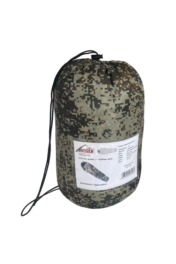 Evolite Alfa Pro Camo Uyku Tulumu 0