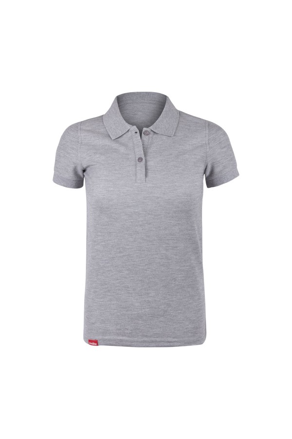 Evolite DeepRaw Bayan Polo T-Shirt - Gri Evolite DeepRaw Bayan Polo T-Shirt - Gri