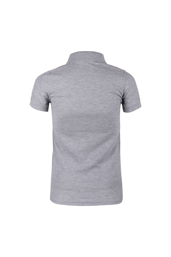 Evolite DeepRaw Bayan Polo T-Shirt - Gri Evolite DeepRaw Bayan Polo T-Shirt - Gri