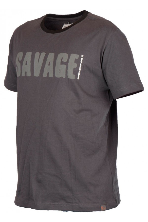 Savage gear Simply Savage Tee Grey T-Shirt