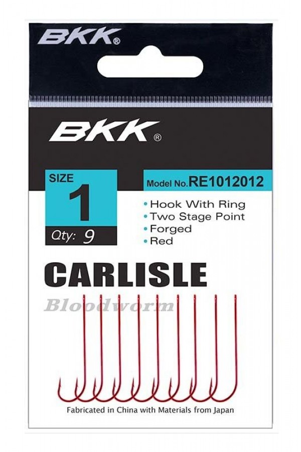 BKK Red Carlisle Bloodworm-R Olta İğnesi BKK Red Carlisle Bloodworm-R Olta İğnesi