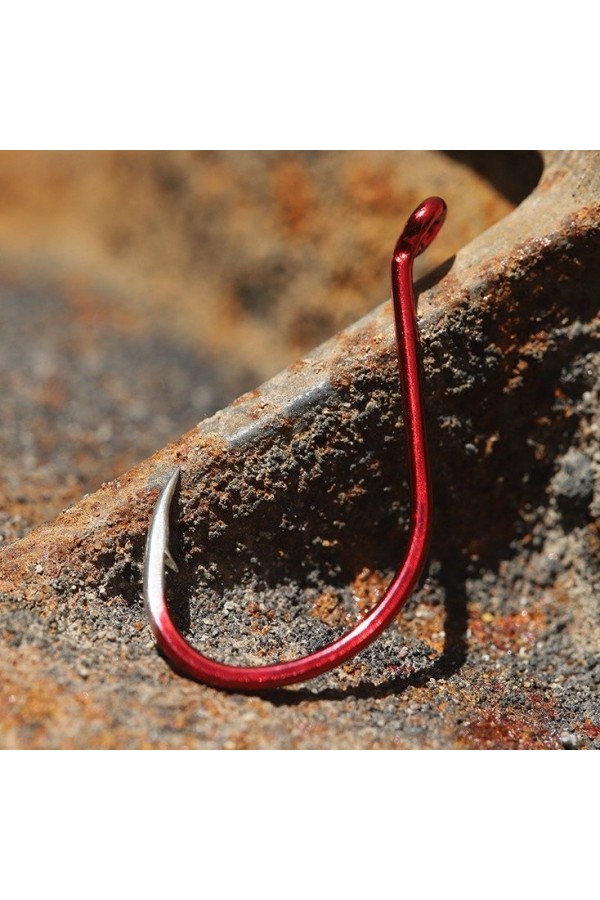 BKK Red Octopus Beak Olta İğnesi BKK Red Octopus Beak Olta İğnesi