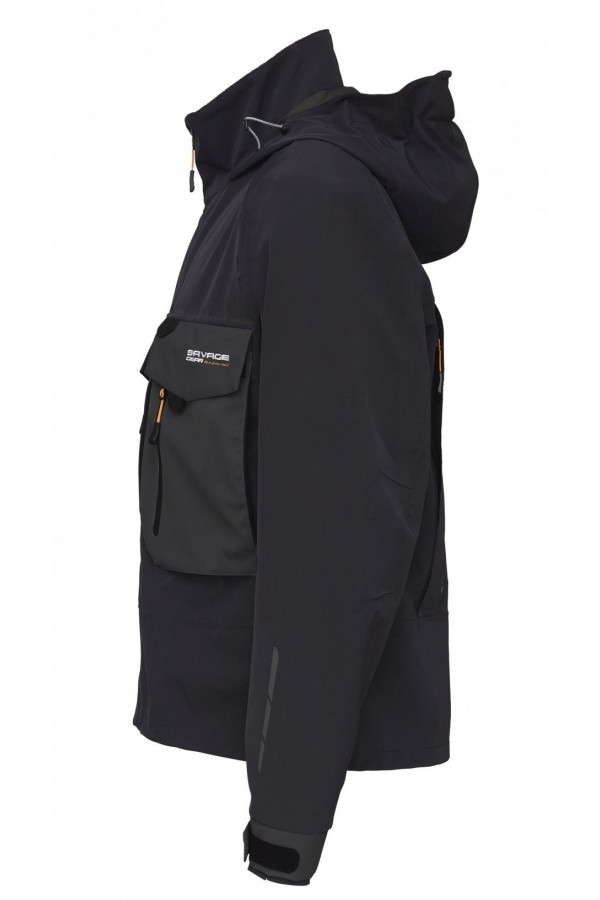 Savage Gear SG6 Wading Jacket Black/Grey