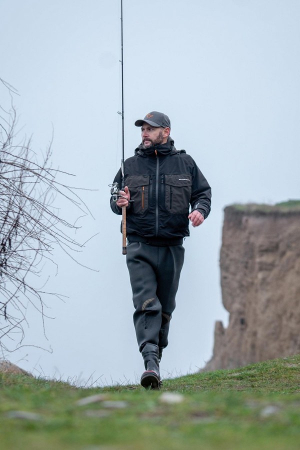 Savage Gear SG6 Wading Jacket Black/Grey Savage Gear SG6 Wading Jacket Black/Grey