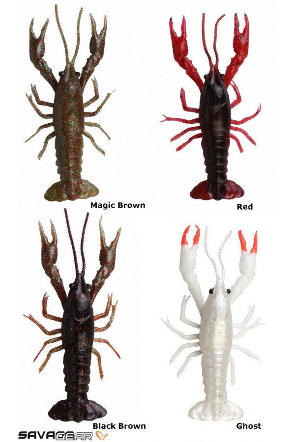 Savage gear LB 3D Crayfish 8 cm 4 gr F 4 Adet Suni Yem