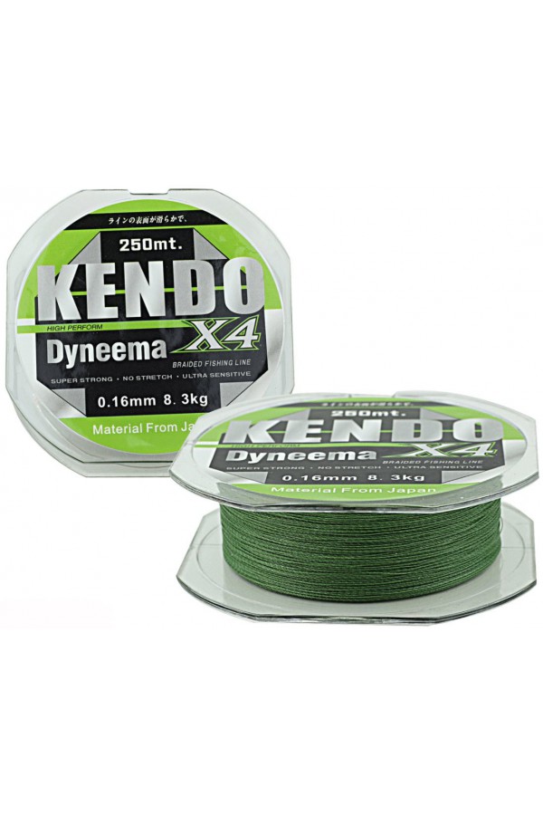 Kendo Dynema 4 Örgü 120Mt (Green)