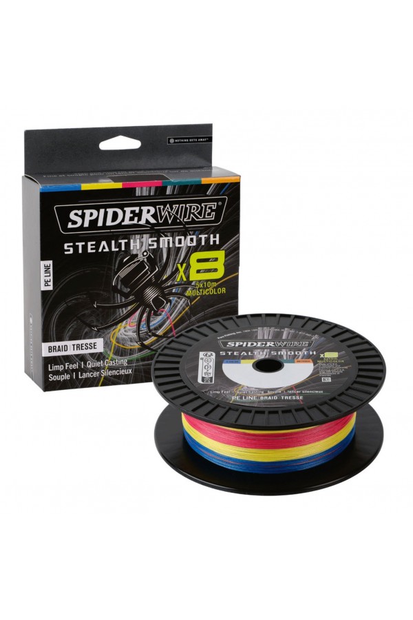 SpiderWire Stealth Smooth x8 300 m Multicolour Örgü İp SpiderWire Stealth Smooth x8 300 m Multicolour Örgü İp