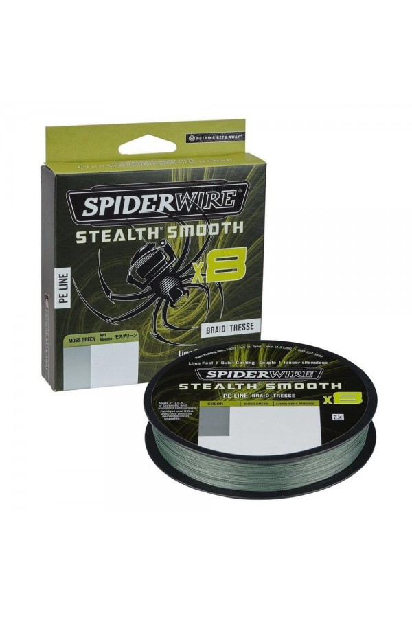 SpiderWire Stealth Smooth x8 Pe Braid 300m Moss Green Örgü İp