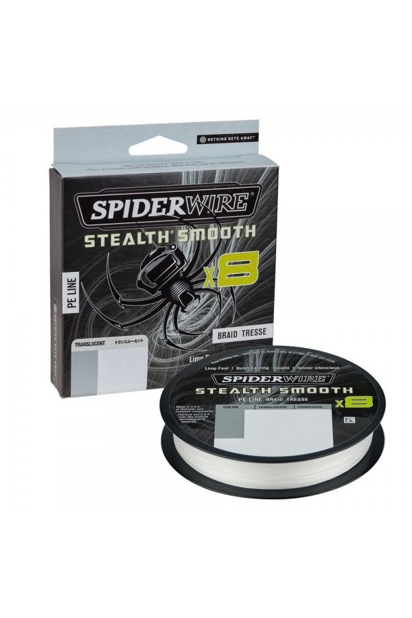 SpiderWire Stealth Smooth x8 Pe Braid 300m Translucent Örgü İp SpiderWire Stealth Smooth x8 Pe Braid 300m Translucent Örgü İp