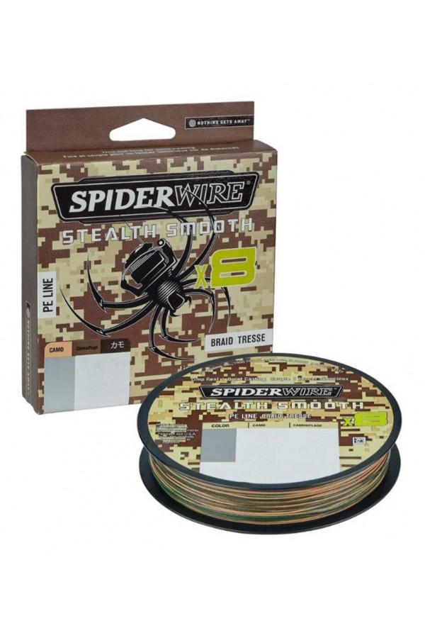 Spider Wire Stealth Smooth8 x8 Pe Braid 300m Camo Örgü İp