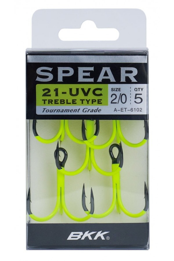 BKK Spear-21 UVC Üçlü Olta İğnesi BKK Spear-21 UVC Üçlü Olta İğnesi