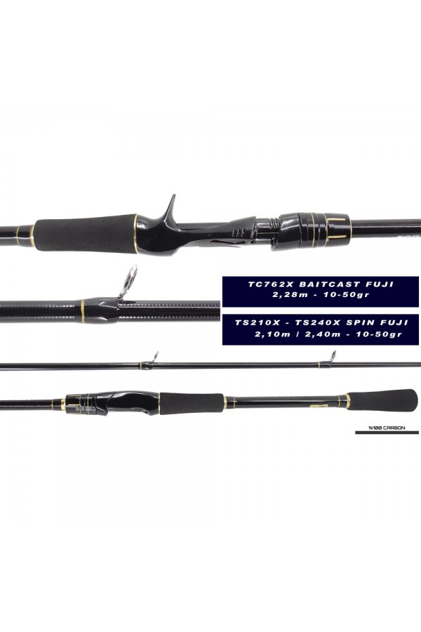 Jeking Baitcast Fuji 2.28m 10-50gr 2P Olta Kamışı Jeking Baitcast Fuji 2.28m 10-50gr 2P Olta Kamışı