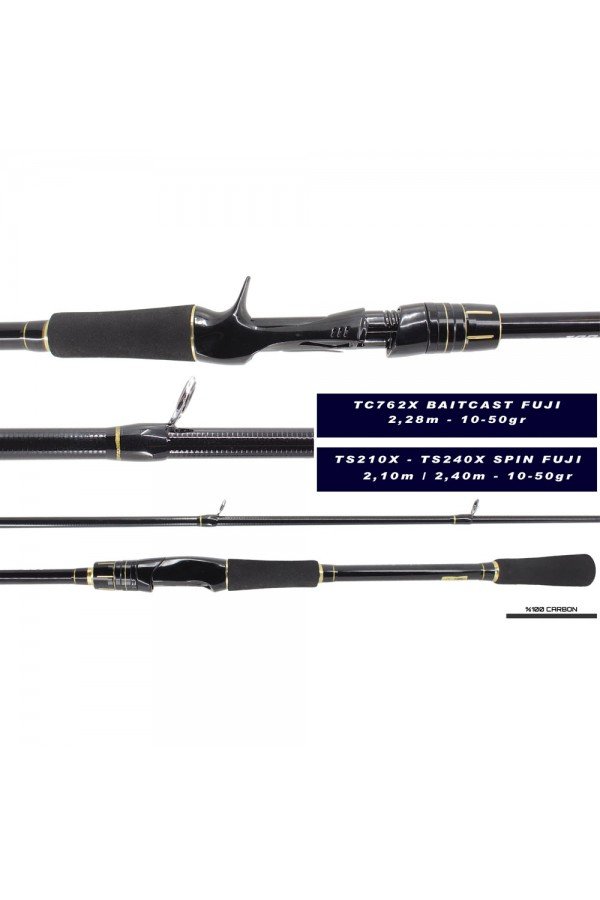 Jeking Spin Fuji 2.40m 10-50gr 2P Olta Kamışı