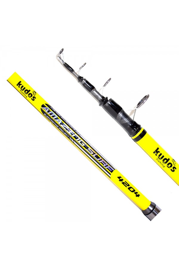 Kudos Amazing 4.20m 220gr. Tele Surf Olta Kamışı Kudos Amazing 4.20m 220gr. Tele Surf Olta Kamışı