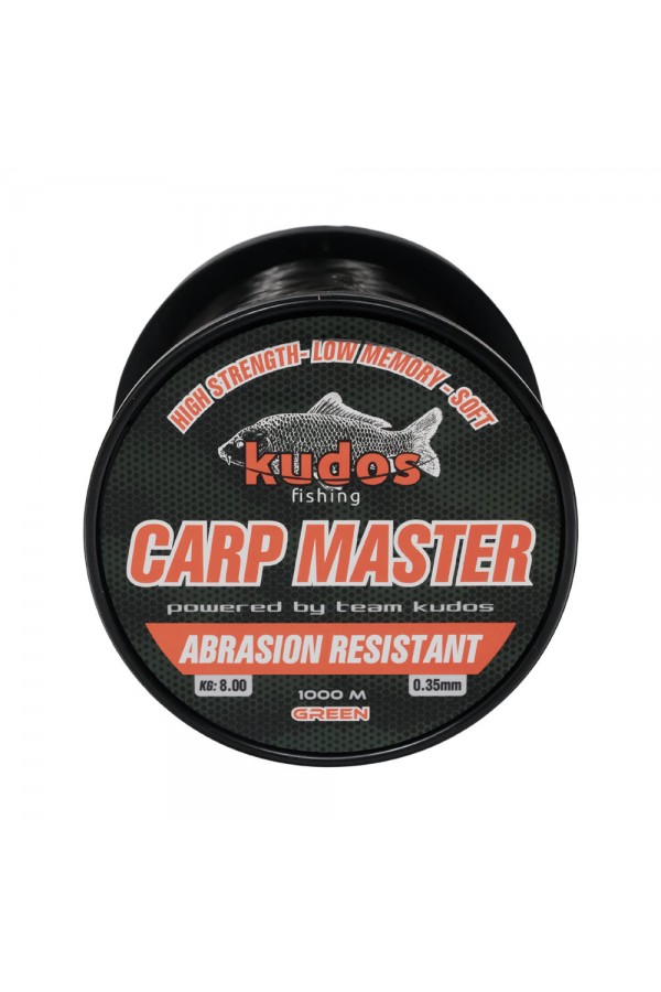 Kudos Carp Master 1000m 0.35  Yeşil Misina