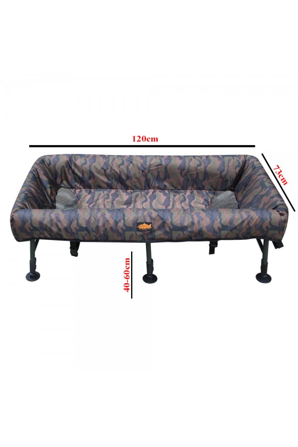 Kudos CRDL-01 Camo Sazan Beşiği (120*73*Y40-60cm) Kudos CRDL-01 Camo Sazan Beşiği (120*73*Y40-60cm)