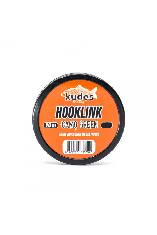 Kudos Hooklink Camo Green 20m 25 Lb. Kudos Hooklink Camo Green 20m 25 Lb.