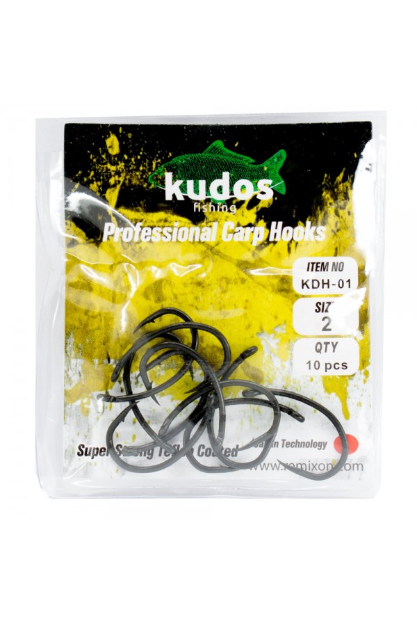 Kudos KDH-01 Sazan İğnesi (10 Adet) Kudos KDH-01 Sazan İğnesi (10 Adet)