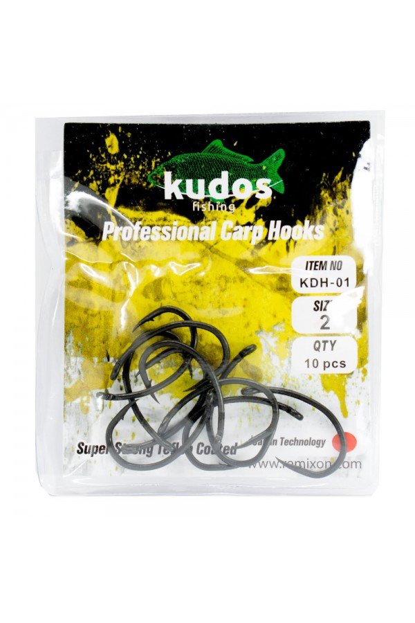 Kudos KDH-01 Sazan İğnesi (10 Adet) Kudos KDH-01 Sazan İğnesi (10 Adet)