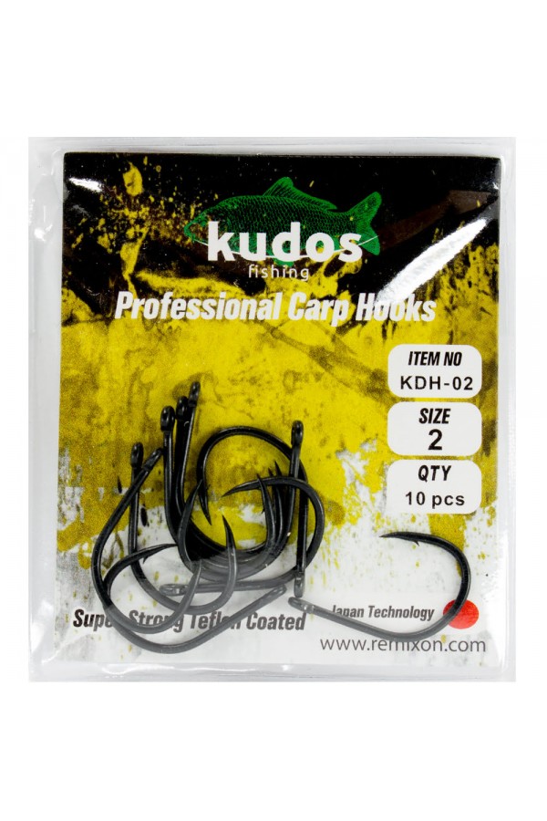 Kudos KDH-02 Sazan İğnesi (10 Adet) Kudos KDH-02 Sazan İğnesi (10 Adet)