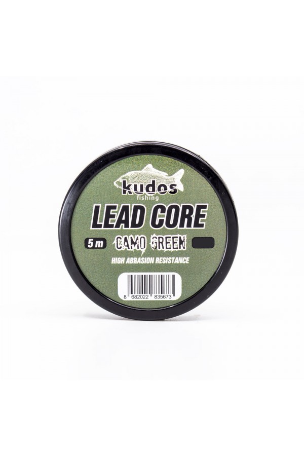 Kudos Lead Core Camo Green 5m 35 Lb. Kudos Lead Core Camo Green 5m 35 Lb.