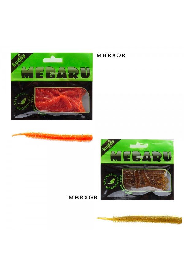 Kudos Mebaru Worm 8 cm (15 Adet) Kudos Mebaru Worm 8 cm (15 Adet)