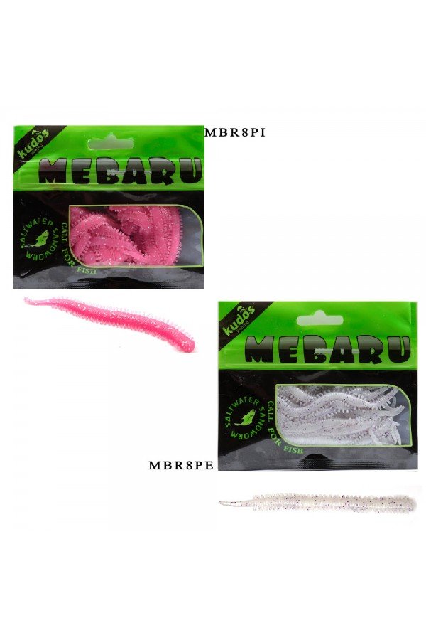 Kudos Mebaru Worm 8 cm (15 Adet) Kudos Mebaru Worm 8 cm (15 Adet)