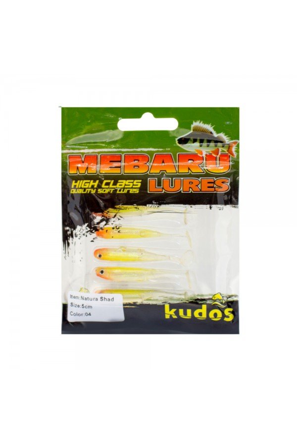 Kudos Natura Shad 5cm Silikon Yem Kudos Natura Shad 5cm Silikon Yem