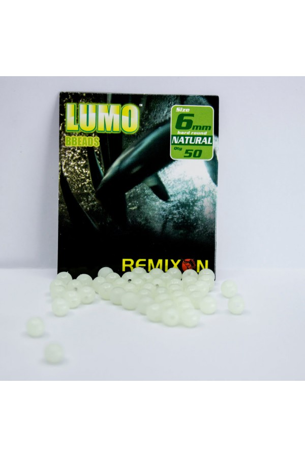 Remixon 6mm Yuvarlak Sert Boncuk (50Adet)