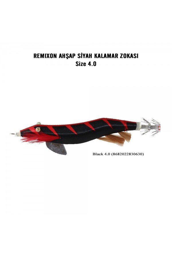 Remixon Ahşap Siyah Kalamar Size 4.0