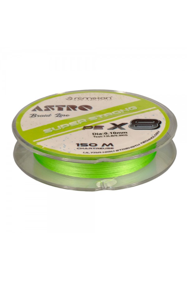 Remixon Astro 8X 0.06mm 150m Chartreuse İp Misina