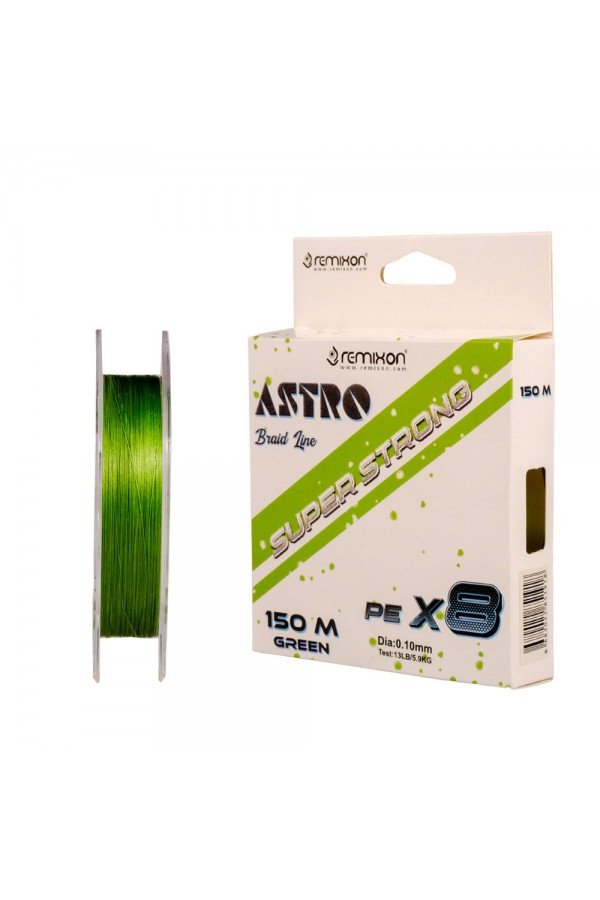 Remixon Astro 8X 0.06mm 150m Green İp Misina Remixon Astro 8X 0.06mm 150m Green İp Misina