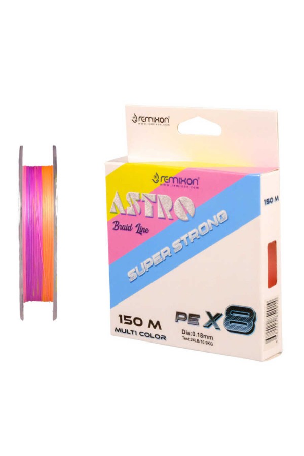 Remixon Astro 8X 0.10mm 150m M.Color İp Misina