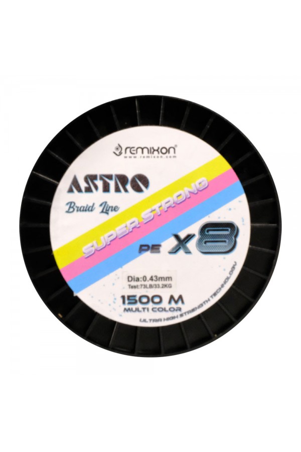 Remixon Astro 8X 0.35mm 1500m M.Color İp Misina Remixon Astro 8X 0.35mm 1500m M.Color İp Misina