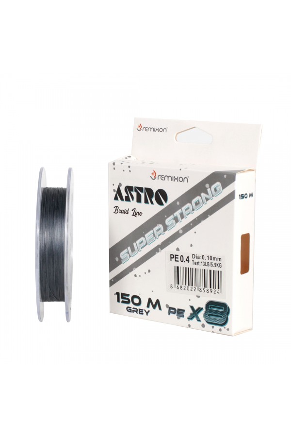 REMIXON ASTRO 8X150M, GREY İP MİSİNA