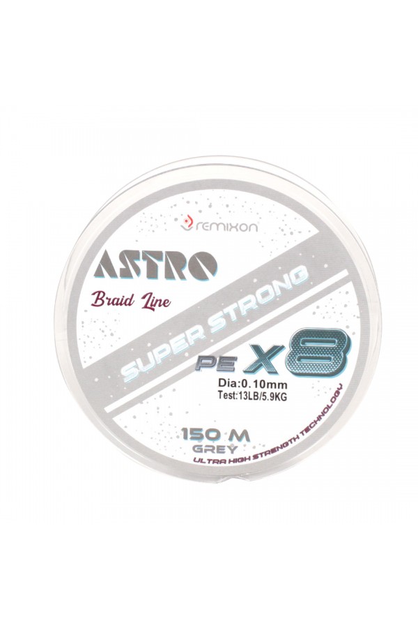 REMIXON ASTRO 8X150M, GREY İP MİSİNA REMIXON ASTRO 8X150M, GREY İP MİSİNA