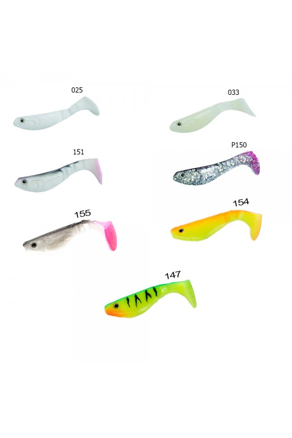 Remixon CH2RM 5,5cm Parçalı Silikon Yem (10 Adet)