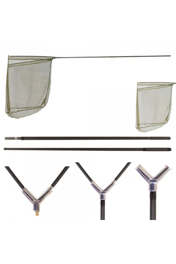 Remixon CLND-01 100cm 1.80m 2P İp Torlu Sazan Kepçe