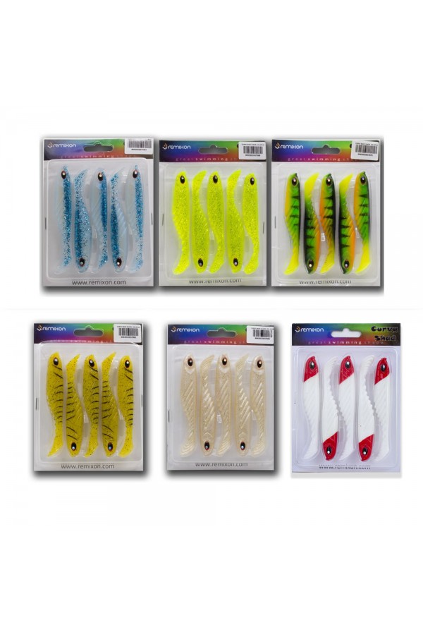 Remixon Curvy Shad 10,5cm (5 Adet)